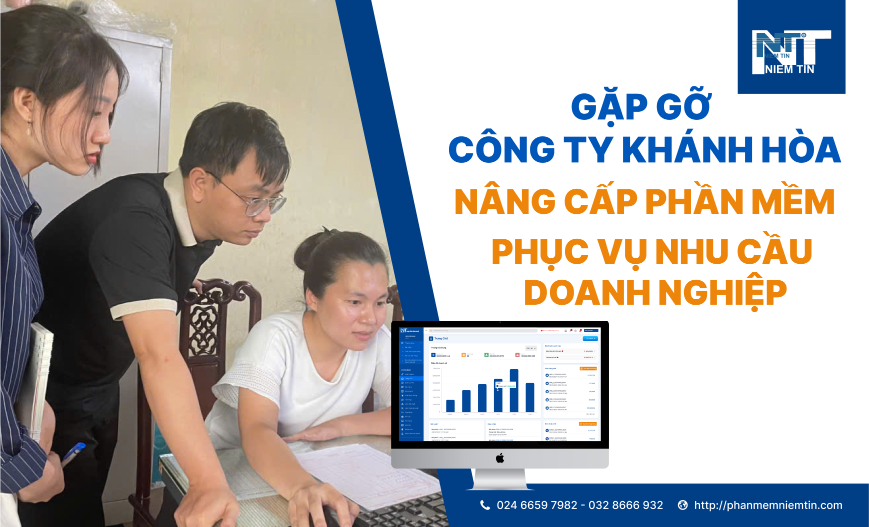 NIỀM TIN KHẢO SÁT & NÂNG CẤP PHẦN MỀM CÙNG CÔNG TY KHÁNH HÒA