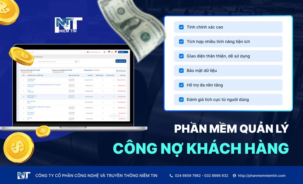 Quản lý nợ phải thu ngắn hạn và dài hạn dễ dàng khi có Morman