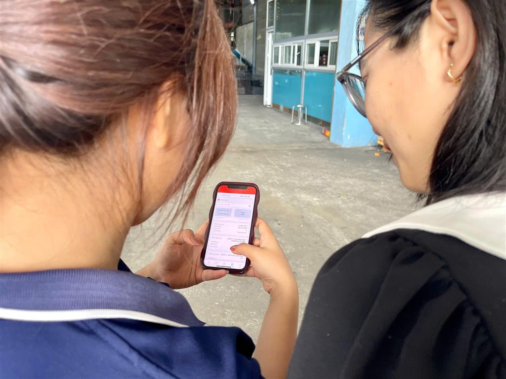 Theo dõi công nợ ngay trên App Niềm Tin