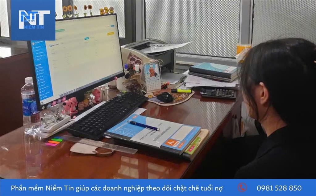 Theo dõi tuổi nợ khách hàng bằng phần mềm