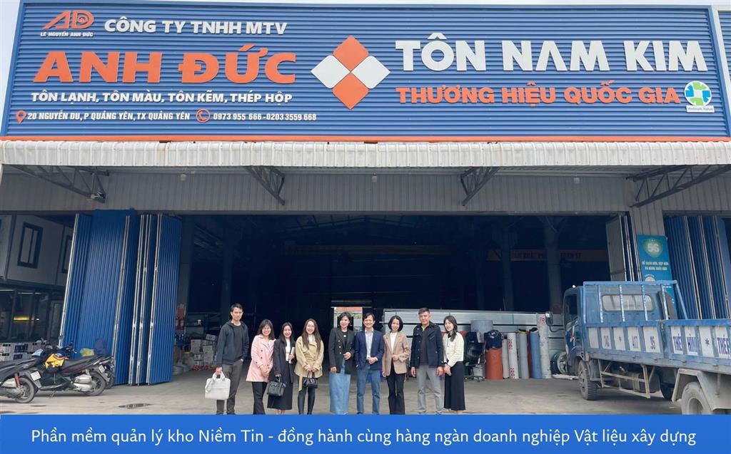 Phần mềm quản lý kho Niềm Tin