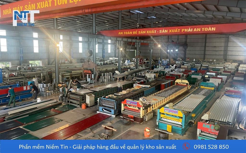 Phần mềm quản lý kho sản xuất