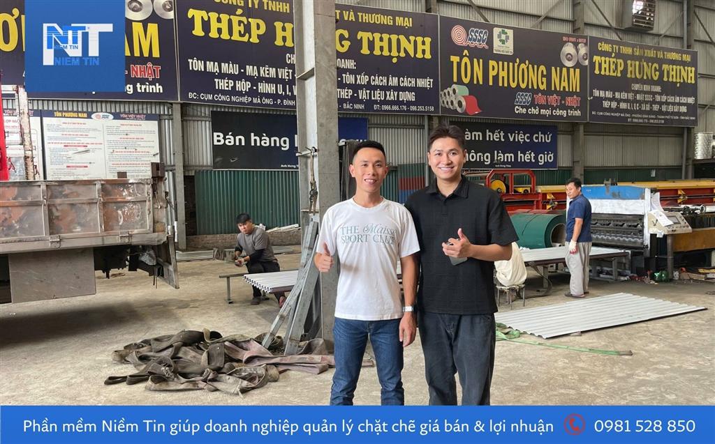 Phần mềm Niềm Tin giúp các doanh nghiệp quản lý chặt chẽ giá bán và lợi nhuận