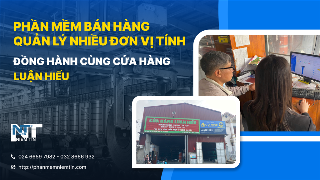 Phần mềm tính mét vuông tôn thép - Giải pháp cho đại lý Luận Hiếu