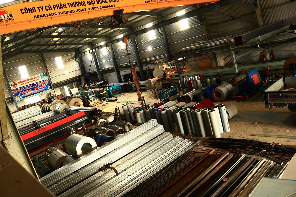 Thị trường tôn thép Hải Phòng vô cùng sôi động