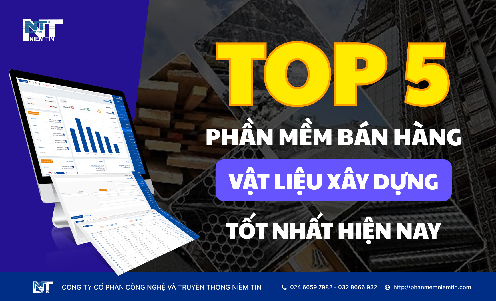 Top 5 phần mềm bán hàng Vật liệu xây dựng tốt nhất hiện nay