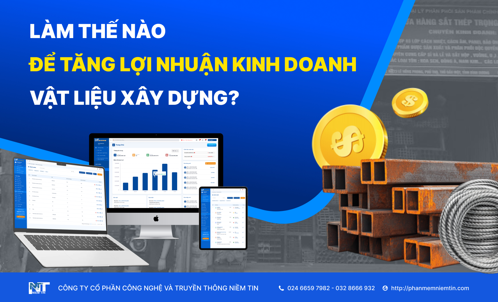 Làm thế nào để tăng lợi nhuận kinh doanh vật liệu xây dựng?