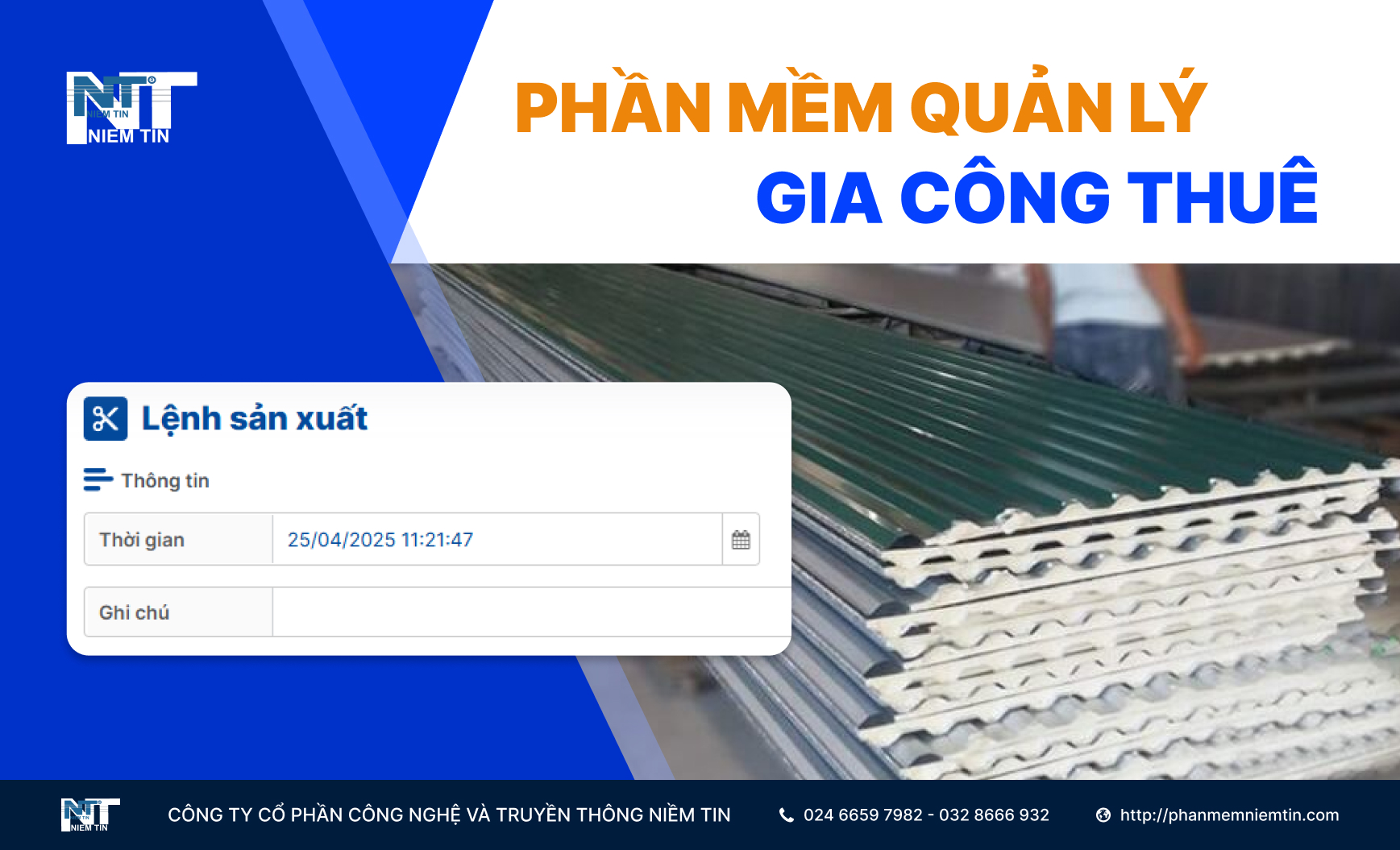 PHẦN MỀM QUẢN LÝ GIA CÔNG THUÊ