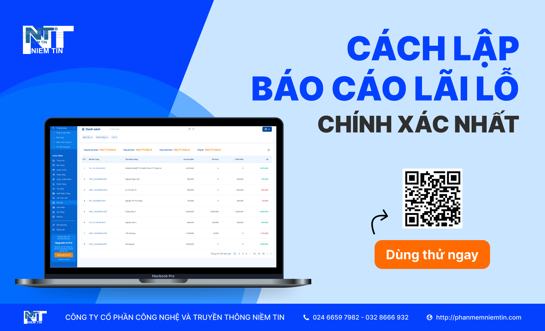 CÁCH LẬP BÁO CÁO LÃI LỖ CHÍNH XÁC NHẤT
