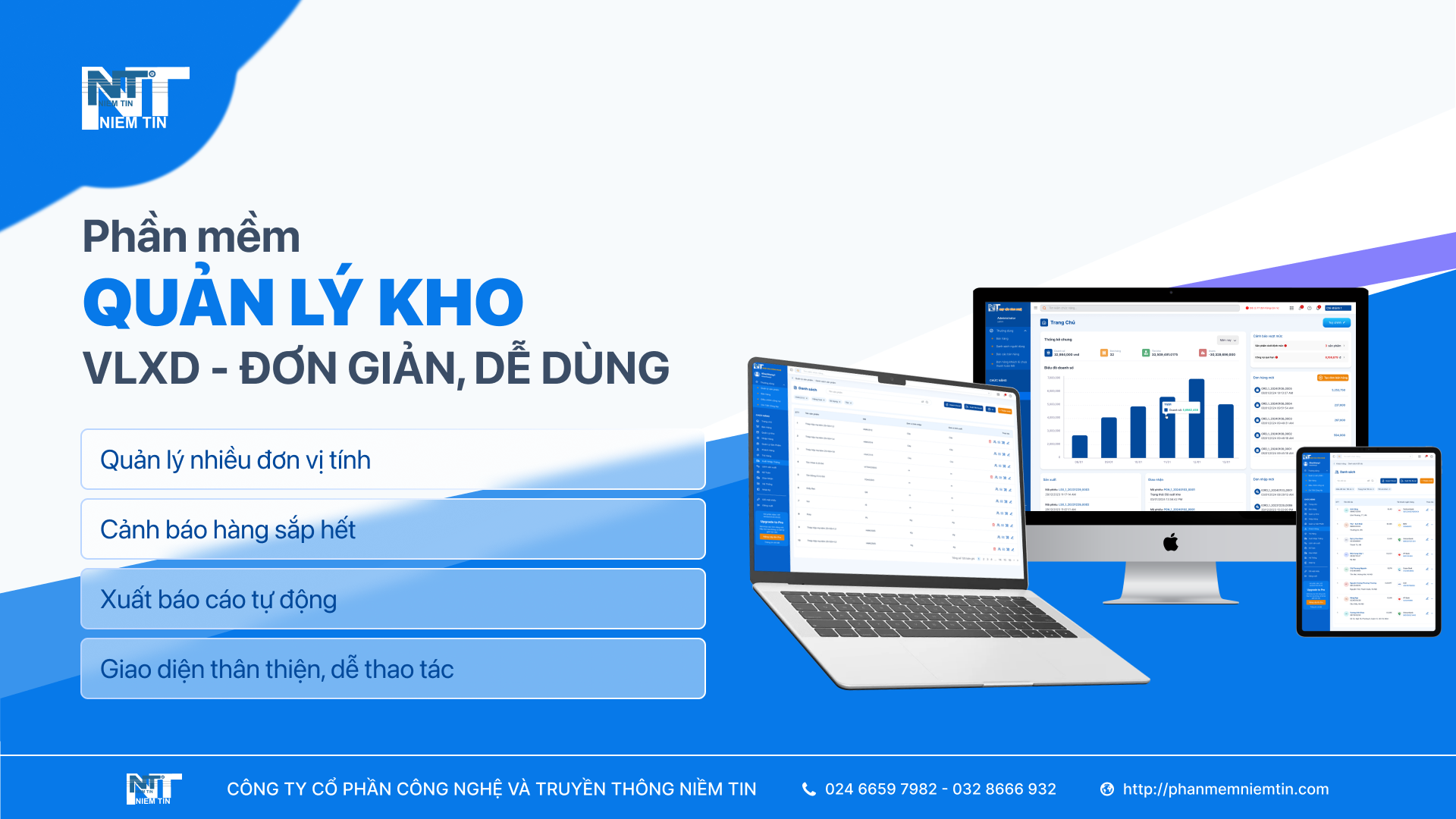 PHẦN MỀM QUẢN LÝ KHO VẬT LIỆU XÂY DỰNG ĐƠN GIẢN, DỄ DÙNG 