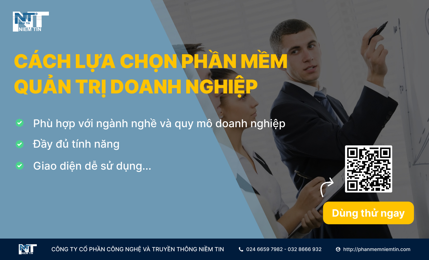 CÁCH LỰA CHỌN PHẦN MỀM QUẢN TRỊ DOANH NGHIỆP PHÙ HỢP 