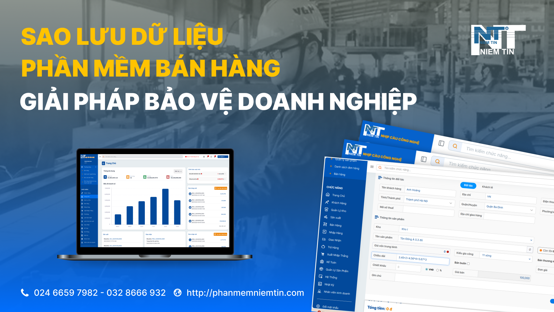 SAO LƯU DỮ LIỆU PHẦN MỀM BÁN HÀNG - GIẢI PHÁP BẢO VỆ DOANH NGHIỆP