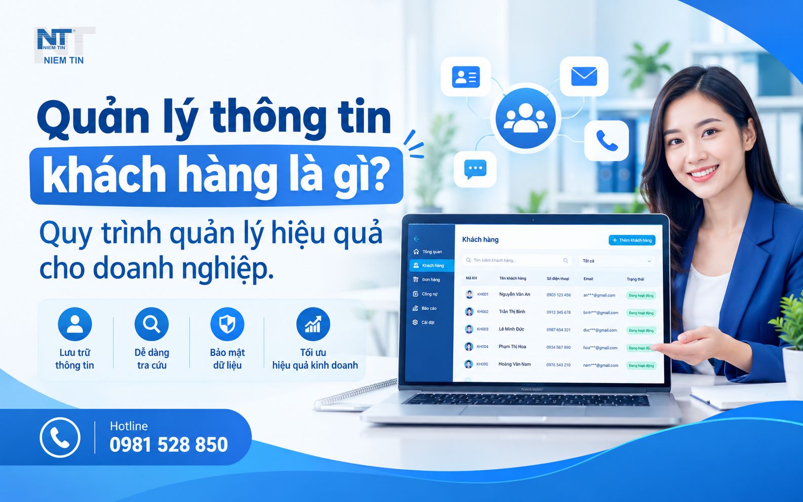 QUẢN LÝ THÔNG TIN KHÁCH HÀNG LÀ GÌ? QUY TRÌNH QUẢN LÝ HIỆU QUẢ CHO DOANH NGHIỆP