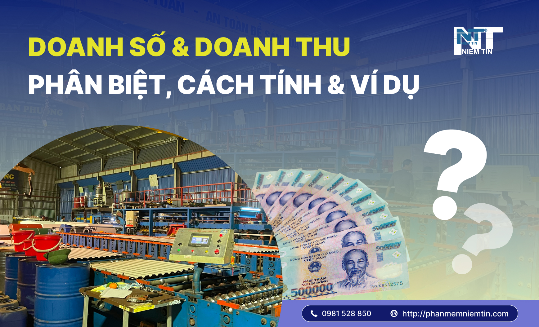 DOANH SỐ VÀ DOANH THU LÀ GÌ? PHÂN BIỆT, CÁCH TÍNH VÀ VÍ DỤ THỰC TẾ