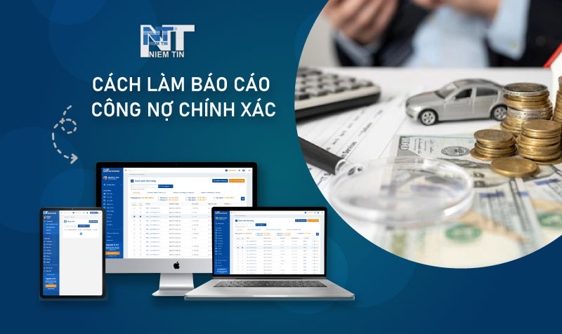 cách làm báo cáo công nợ khách hàng