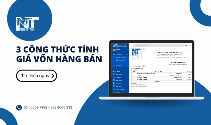 Công thức tính giá vốn hàng bán