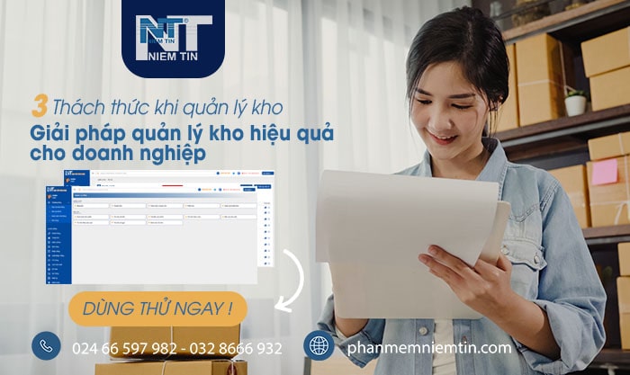 Giải pháp quản lý kho hàng hiệu quả cho doanh nghiệp