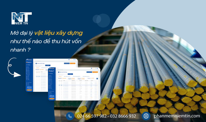 Cách mở đại lý vật liệu xây dựng thu hồi vốn nhanh chóng