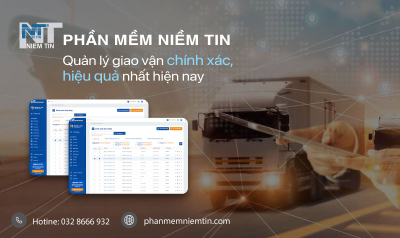 phần mềm quản lý giao vận tốt nhất