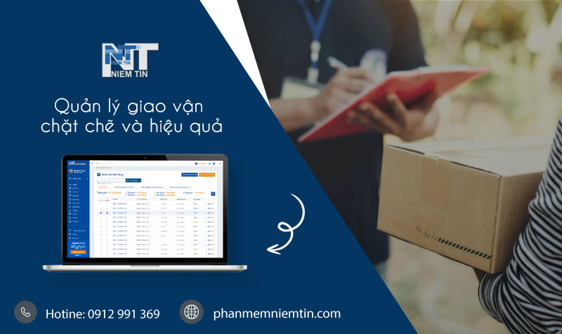 phần mềm quản lý giao vận tốt nhất