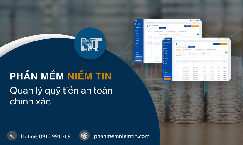 phần mềm quản lý quỹ tiền an toàn