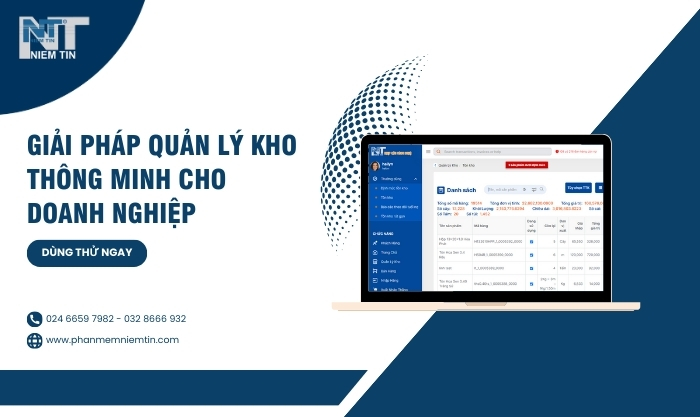 Giải pháp quản lý kho thông minh cho doanh nghiệp