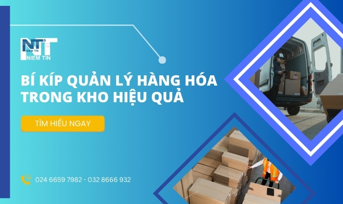 Bí kíp quản lý hàng hóa trong kho hiệu quả