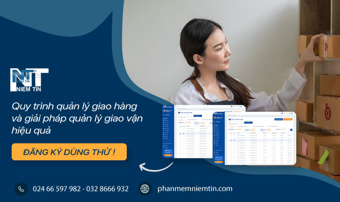 Quy trình quản lý giao hàng là gì?